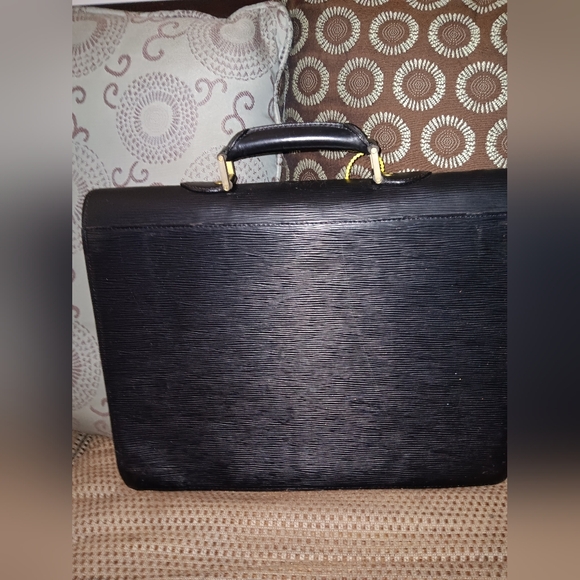 Louis Vuitton black epi briefcase - Picture 2 of 9